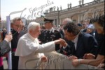 Papa Benedetto XVI e le autorità di Arenzano